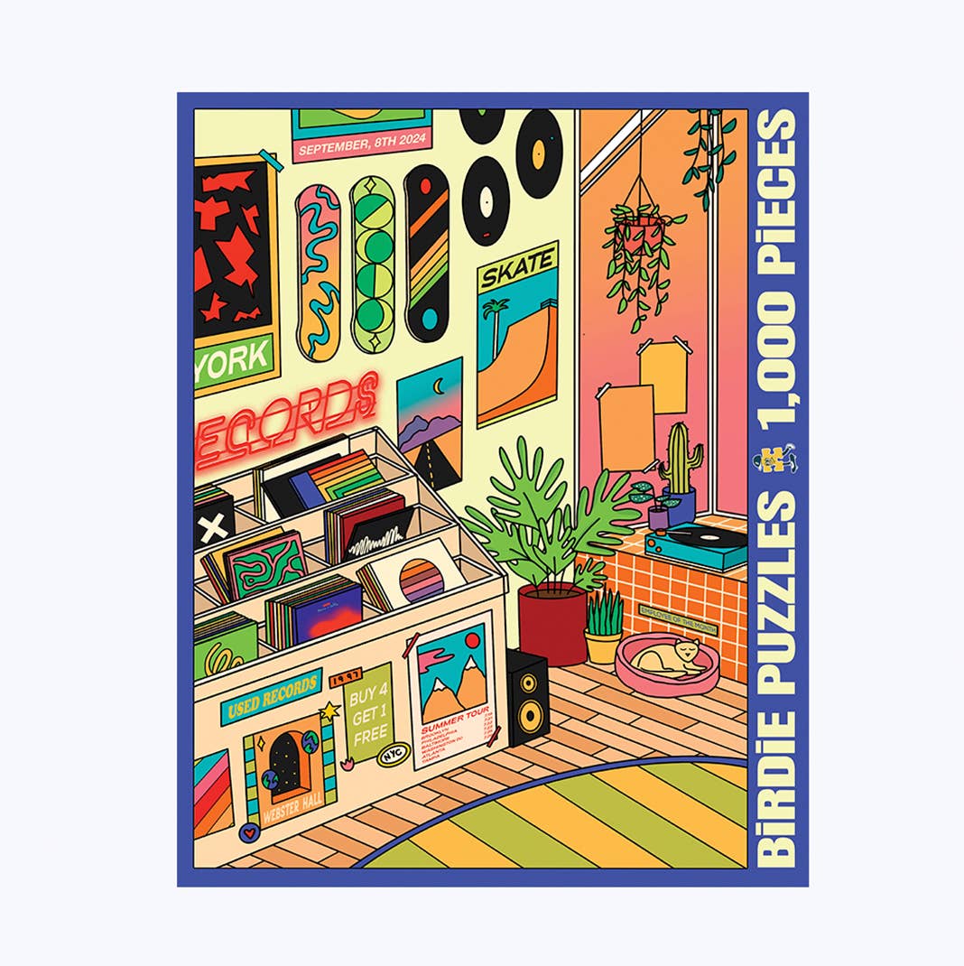 Left Of The Dial 1000 Piece Jigsaw Puzzle | Birdie Puzzles - Jigsaw Puzzles - The Puzzle Center
