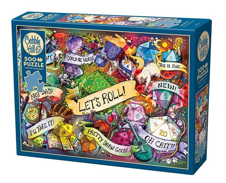 Let's Roll! 500 Piece Jigsaw Puzzle | Cobble Hill - Jigsaw Puzzles - The Puzzle Center