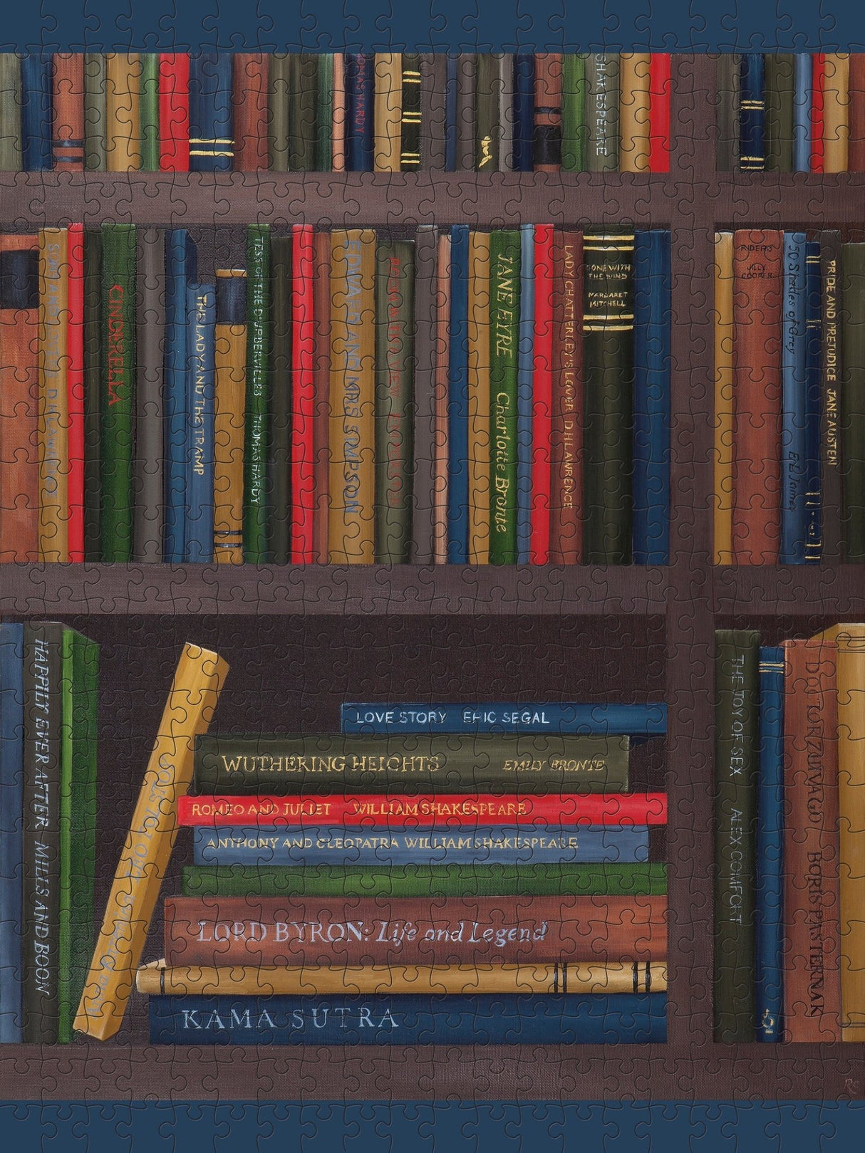 Literary Loves 500 Piece Jigsaw Puzzle | Pomegranate - Jigsaw Puzzles - The Puzzle Center