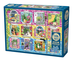 Living With Catitude 500 Piece Jigsaw Puzzle | Cobble Hill - Jigsaw Puzzles - The Puzzle Center