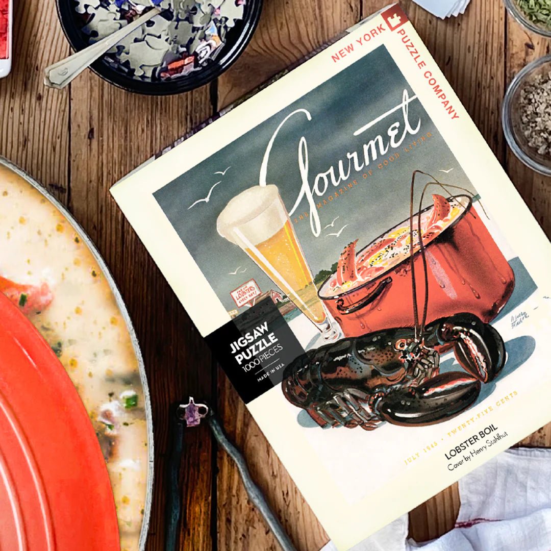 Lobster Boil 1000 Piece Jigsaw Puzzle | New York Puzzle Company - Jigsaw Puzzles - The Puzzle Center