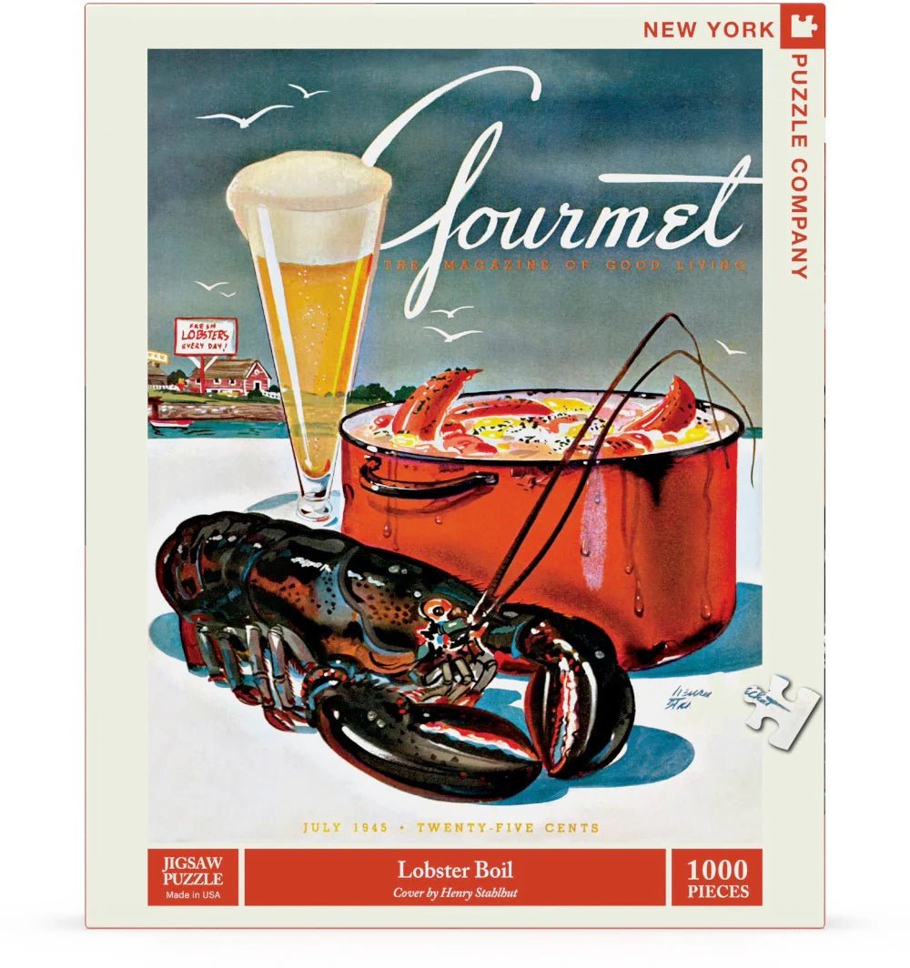 Lobster Boil 1000 Piece Jigsaw Puzzle | New York Puzzle Company - Jigsaw Puzzles - The Puzzle Center