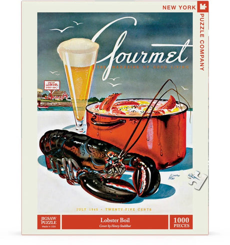 Lobster Boil 1000 Piece Jigsaw Puzzle | New York Puzzle Company - Jigsaw Puzzles - The Puzzle Center