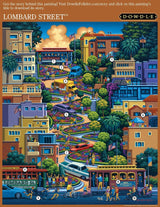 Lombard Street 500 Piece Jigsaw Puzzle | Dowdle Puzzles - Jigsaw Puzzles - The Puzzle Center