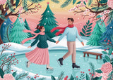 Love On Ice 1000 Piece Jigsaw Puzzle | Delfy - Jigsaw Puzzles - The Puzzle Center