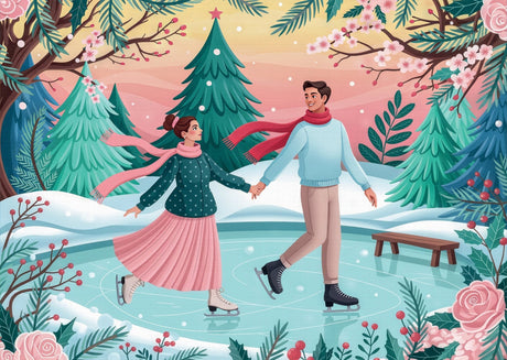 Love On Ice 1000 Piece Jigsaw Puzzle | Delfy - Jigsaw Puzzles - The Puzzle Center