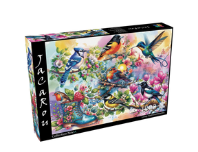 Lovely Feathered Beauties 1000 Piece Jigsaw Puzzle | JaCaRou Puzzles - Jigsaw Puzzles - The Puzzle Center