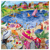 Lunch by the Sea 1000 Piece Jigsaw Puzzle | eeBoo - Jigsaw Puzzles - The Puzzle Center