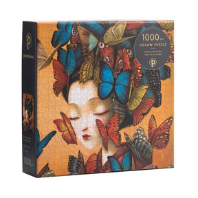 Madame Butterfly 1000 Piece Jigsaw Puzzle by Paperblanks - Paperblanks - Jigsaw Puzzles - The Puzzle Center