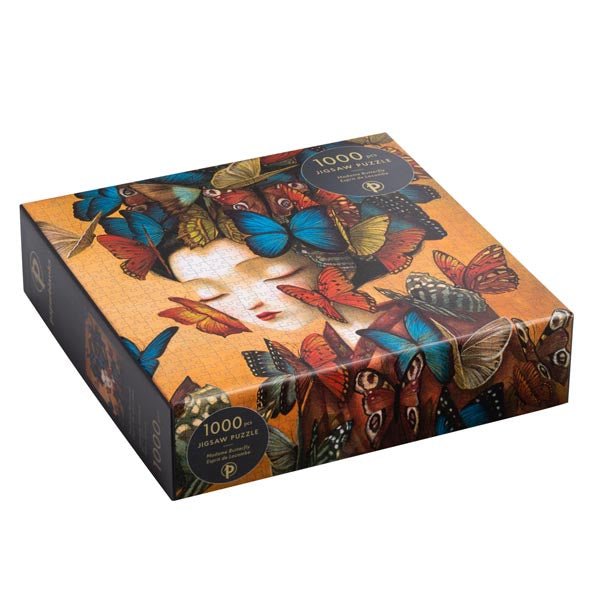 Madame Butterfly 1000 Piece Jigsaw Puzzle by Paperblanks - Paperblanks - Jigsaw Puzzles - The Puzzle Center