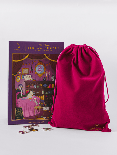 Madame Oddstrich 500 Piece Jigsaw Puzzle | Good Juju Ink - Jigsaw Puzzles - The Puzzle Center