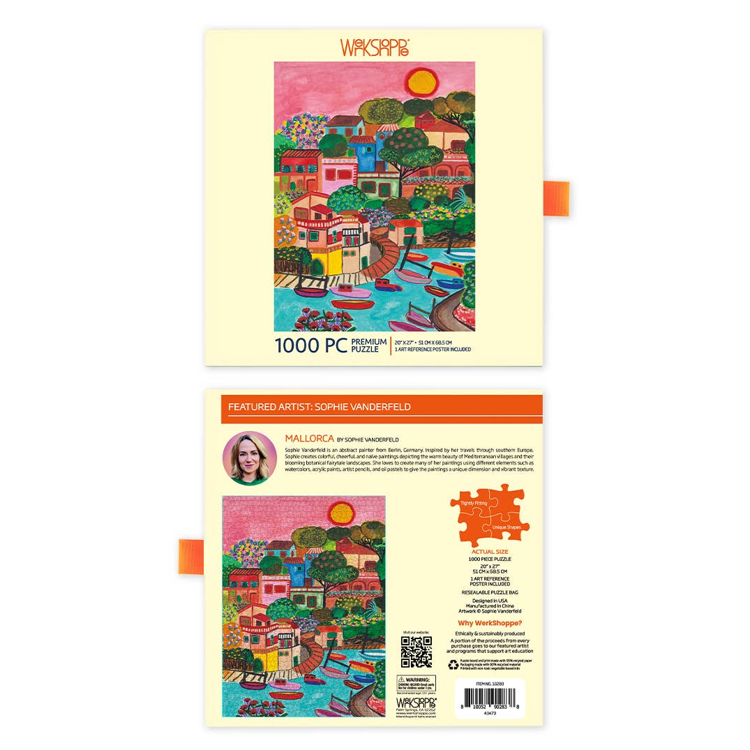 Mallorca 1000 Piece Jigsaw Puzzle | WerkShoppe - Jigsaw Puzzles - The Puzzle Center