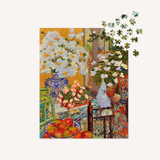 Mangos and Matilijas 500 Piece Jigsaw Puzzle | The Puzzle Theory - Jigsaw Puzzles - The Puzzle Center