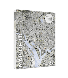 Map of DC and The Declaration of Independence 1000 Piece Jigsaw Puzzle | Pomegranate - Jigsaw Puzzles - The Puzzle Center