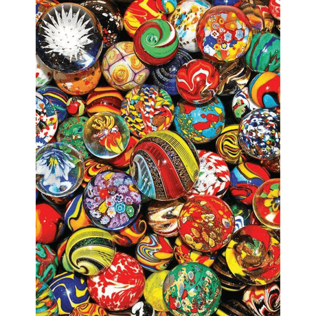 Marble Madness 500 Piece Jigsaw Puzzle by Springbok Puzzles - Springbok Puzzles - Jigsaw Puzzles - The Puzzle Center