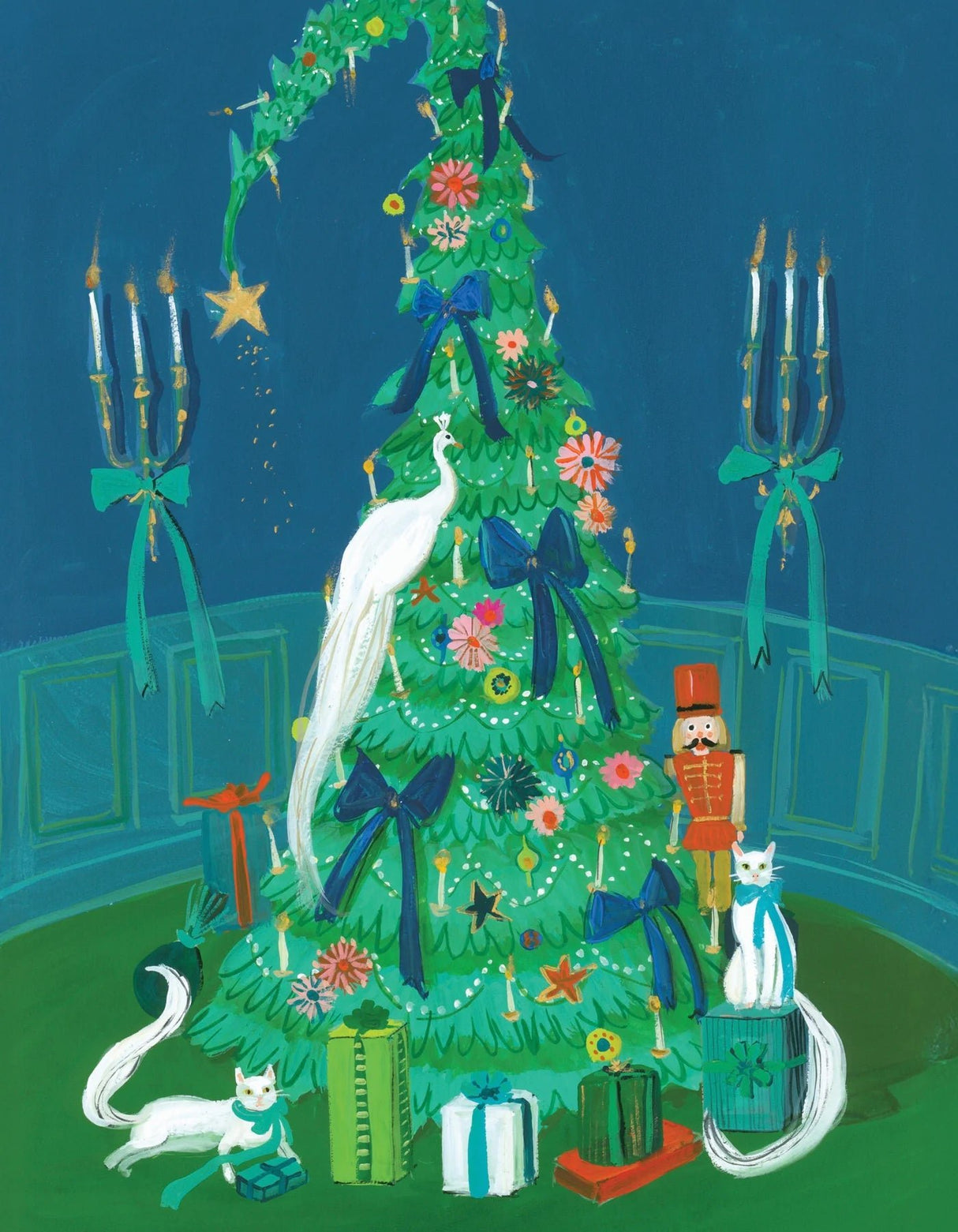 Maximalist Christmas 100 Piece Mini Jigsaw Puzzle | New York Puzzle Company - Mini Jigsaw Puzzles - The Puzzle Center