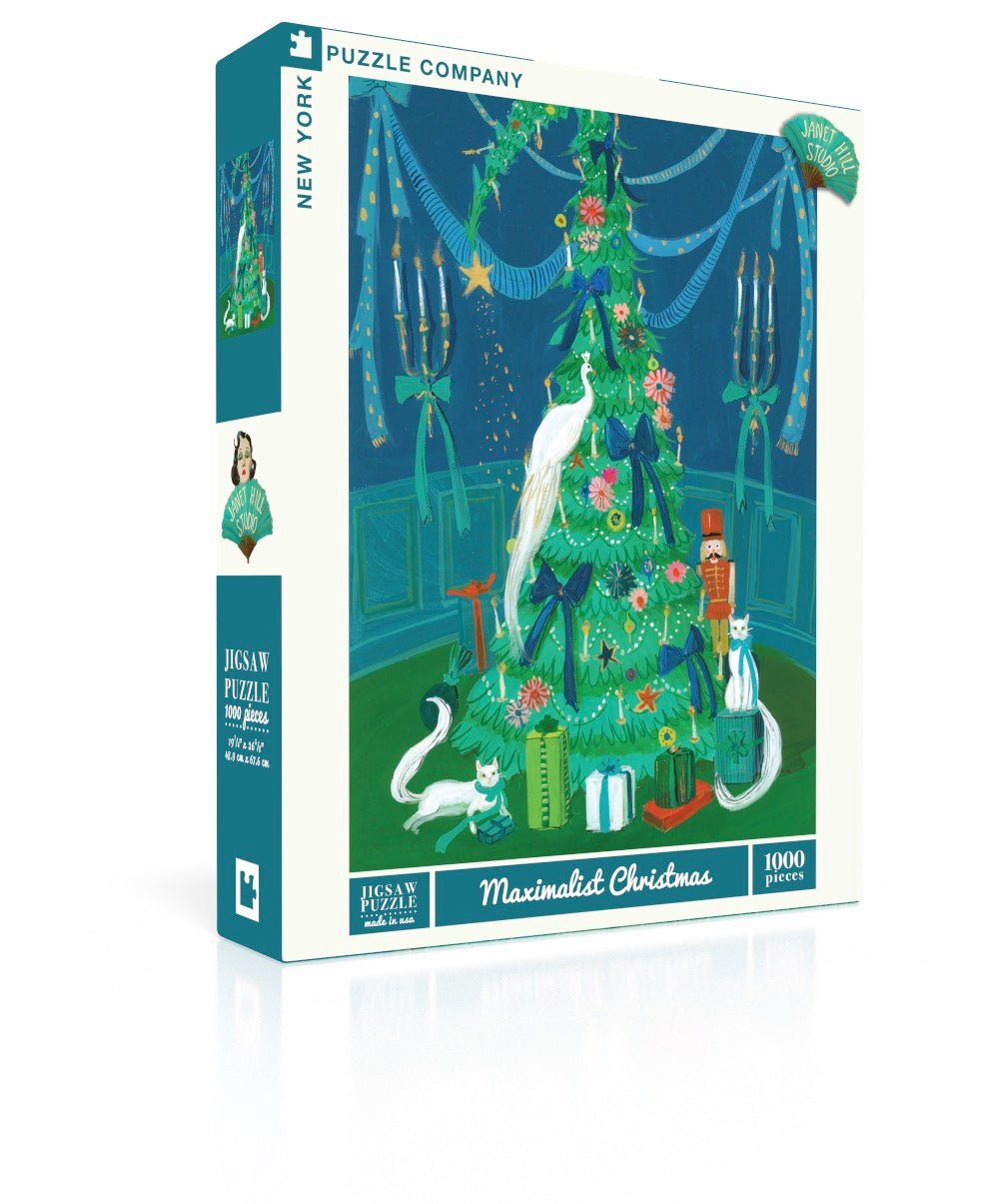 Maximalist Christmas 1000 Piece Jigsaw Puzzle | New York Puzzle Company - Jigsaw Puzzles - The Puzzle Center