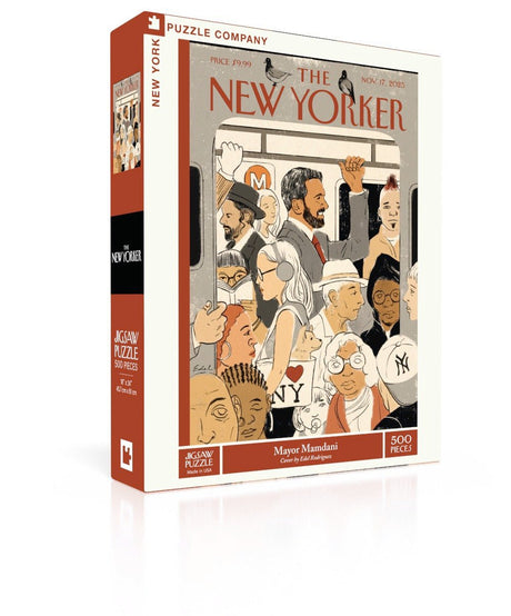 Mayor Mamdani 500 Piece Jigsaw Puzzle | New York Puzzle Company - Jigsaw Puzzles - The Puzzle Center