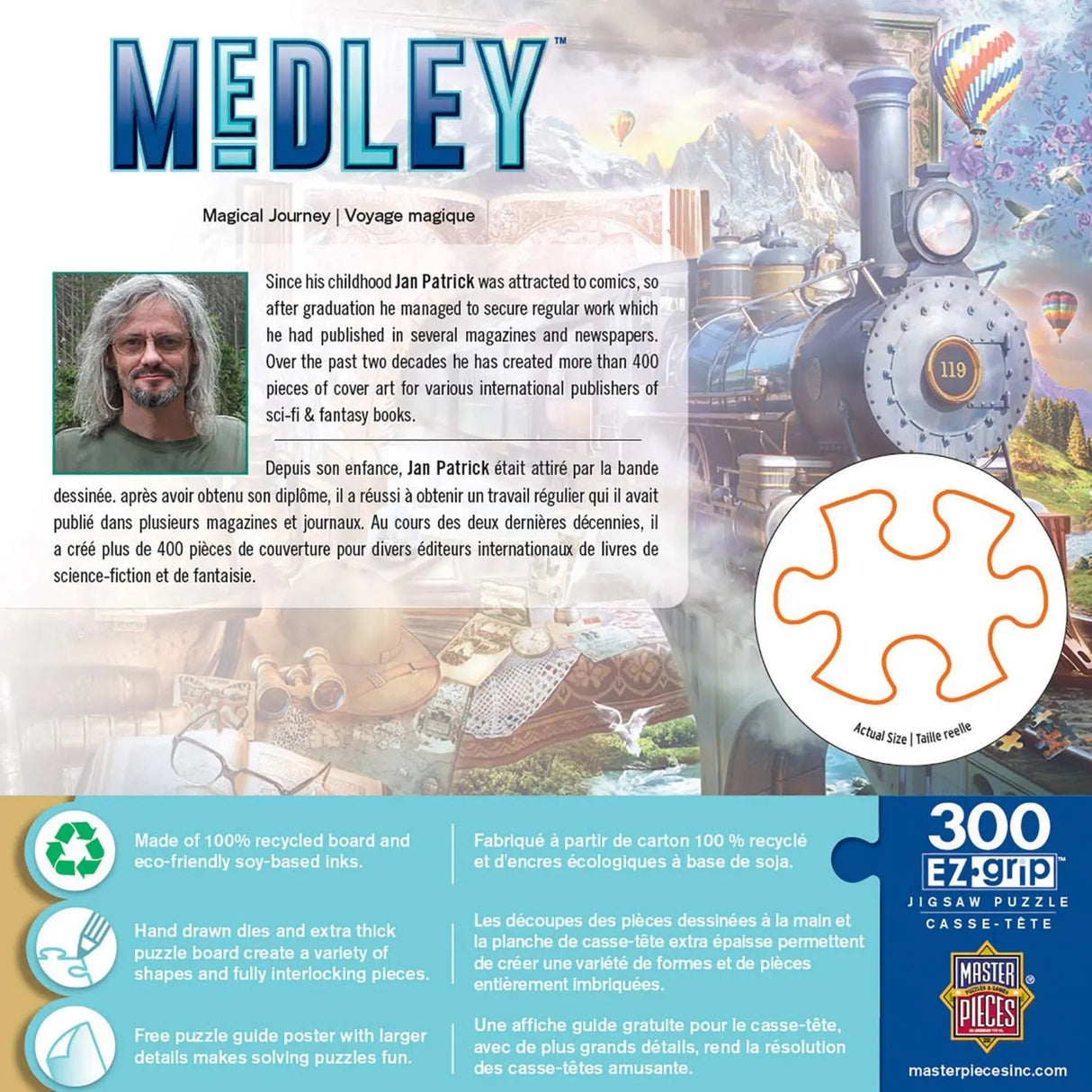 Medley Magical Journey 300 Piece EZ Grip Jigsaw Puzzle | Masterpieces - Jigsaw Puzzles - The Puzzle Center