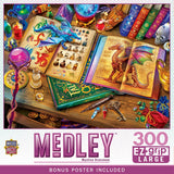 Medley Mystica Draconum 300 Piece EZ Grip Jigsaw Puzzle | Masterpieces - Jigsaw Puzzles - The Puzzle Center