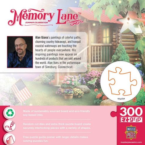 Memory Lane Summer Celebration 300 Piece EZ Grip Jigsaw Puzzle | Masterpieces - Jigsaw Puzzles - The Puzzle Center