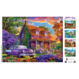 Memory Lane - Violet Lives Here 300 Piece EZ Grip Jigsaw Puzzle by Masterpieces Puzzles - Masterpieces Puzzles - Jigsaw Puzzles - The Puzzle Center