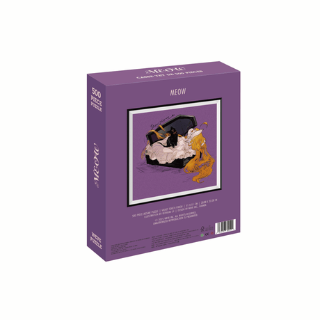 Meow 500 Piece Jigsaw Puzzle | WEVE Puzzle - Jigsaw Puzzles - The Puzzle Center