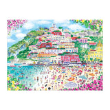 Michael Storrings Coast of Italy 1000 Piece Jigsaw Puzzle | Galison - Jigsaw Puzzles - The Puzzle Center