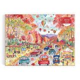 Michael Storrings Leaf Peeping 1000 Piece Jigsaw Puzzle | Galison - Jigsaw Puzzles - The Puzzle Center