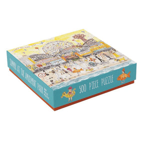 Michael Storrings Summer at the Amusement Park 500 Piece Jigsaw Puzzle by Galison - Galison - Jigsaw Puzzles - The Puzzle Center