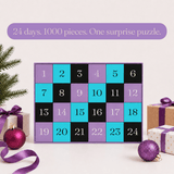 Midnight Glow Advent Calendar 1000 Piece Jigsaw Puzzle | Cloudberries - Jigsaw Puzzles - The Puzzle Center