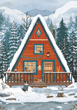 Midwinter Retreat 1000 Piece Jigsaw Puzzle | Villager - Jigsaw Puzzles - The Puzzle Center