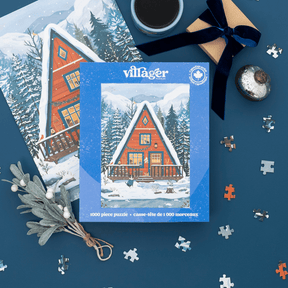 Midwinter Retreat 1000 Piece Jigsaw Puzzle | Villager - Jigsaw Puzzles - The Puzzle Center