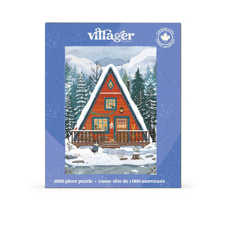 Midwinter Retreat 1000 Piece Jigsaw Puzzle | Villager - Jigsaw Puzzles - The Puzzle Center