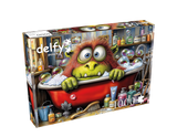 Monster's Beauty Routine 1000 Piece Jigsaw Puzzle | Delfy - Jigsaw Puzzles - The Puzzle Center