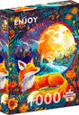 Moon Fox 1000 Piece Jigsaw Puzzle | Enjoy Puzzles - Jigsaw Puzzles - The Puzzle Center