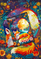 Moon Fox 1000 Piece Jigsaw Puzzle | Enjoy Puzzles - Jigsaw Puzzles - The Puzzle Center