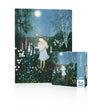 Moon Garden 100 Piece Mini Jigsaw Puzzle | New York Puzzle Company - Mini Jigsaw Puzzles - The Puzzle Center