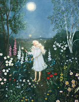 Moon Garden 100 Piece Mini Jigsaw Puzzle | New York Puzzle Company - Mini Jigsaw Puzzles - The Puzzle Center