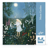 Moon Garden 100 Piece Mini Jigsaw Puzzle | New York Puzzle Company - Mini Jigsaw Puzzles - The Puzzle Center