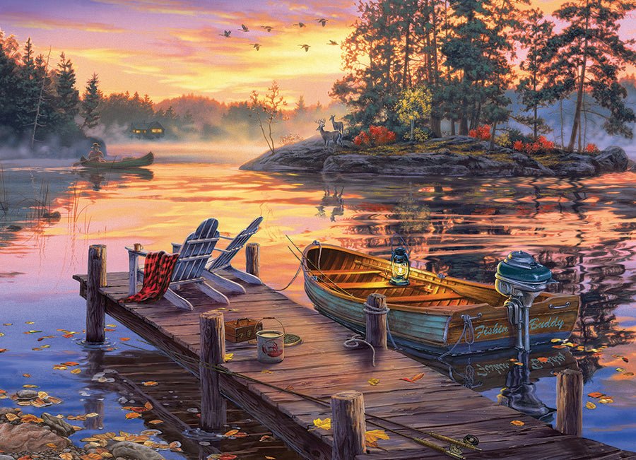 Morning Paradise 500 Piece Jigsaw Puzzle | Cobble Hill - Jigsaw Puzzles - The Puzzle Center