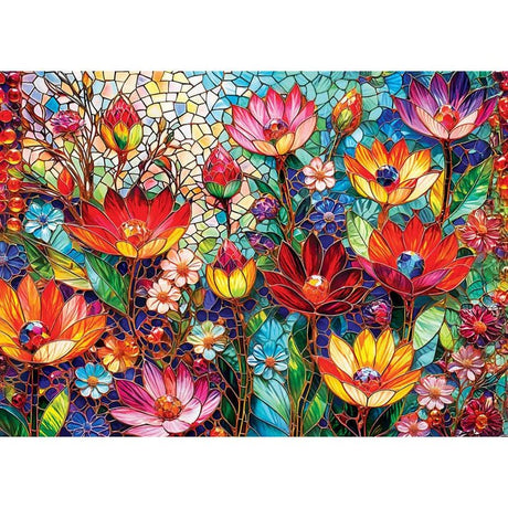 Mosaic Meadow 1000 Piece Jigsaw Puzzle | Masterpieces - Jigsaw Puzzles - The Puzzle Center