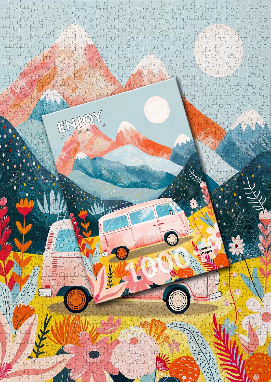 Mountain Journey 1000 Piece Jigsaw Puzzle | Enjoy Puzzles - Jigsaw Puzzles - The Puzzle Center