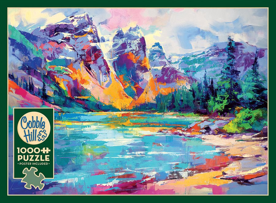 Mountain Lake 1000 Piece Jigsaw Puzzle | Cobble Hill - Jigsaw Puzzles - The Puzzle Center