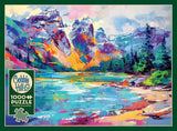 Mountain Lake 1000 Piece Jigsaw Puzzle | Cobble Hill - Jigsaw Puzzles - The Puzzle Center