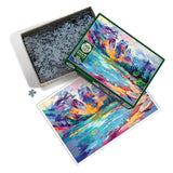 Mountain Lake 1000 Piece Jigsaw Puzzle | Cobble Hill - Jigsaw Puzzles - The Puzzle Center