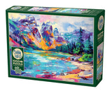 Mountain Lake 1000 Piece Jigsaw Puzzle | Cobble Hill - Jigsaw Puzzles - The Puzzle Center