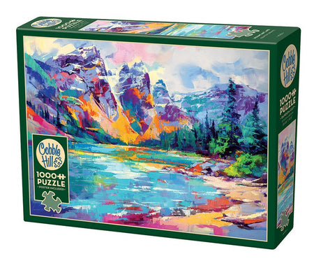 Mountain Lake 1000 Piece Jigsaw Puzzle | Cobble Hill - Jigsaw Puzzles - The Puzzle Center