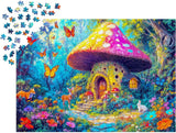 Mushroom Cottage 1000 Piece Jigsaw Puzzle | Enjoy Puzzles - Jigsaw Puzzles - The Puzzle Center