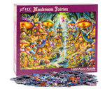 Mushroom Fairies 1000 Piece Jigsaw Puzzle | Vermont Christmas Co - Jigsaw Puzzles - The Puzzle Center